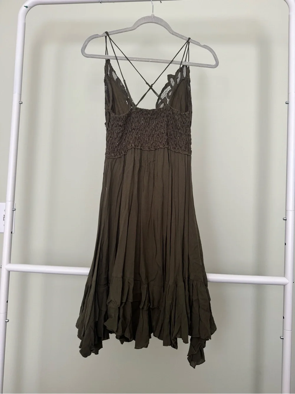 Green Free People Dress